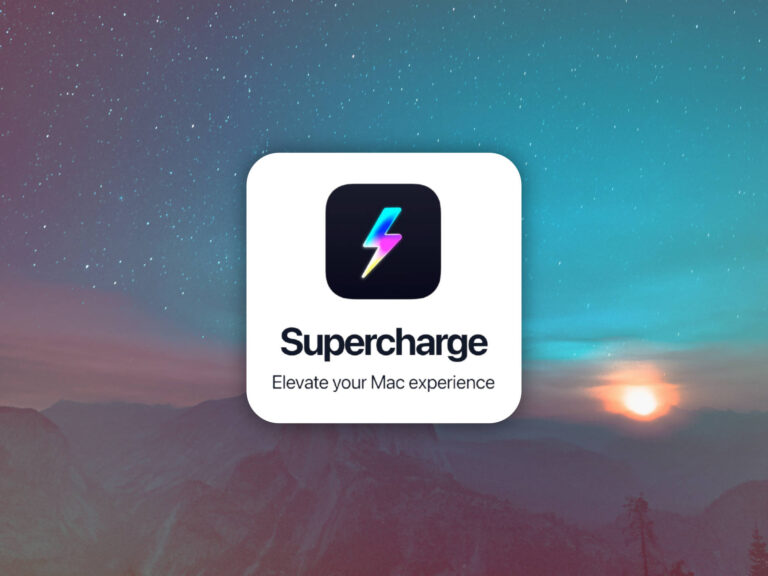 Elevate your MacOS Experience with Supercharge App by Sindre Sorhus